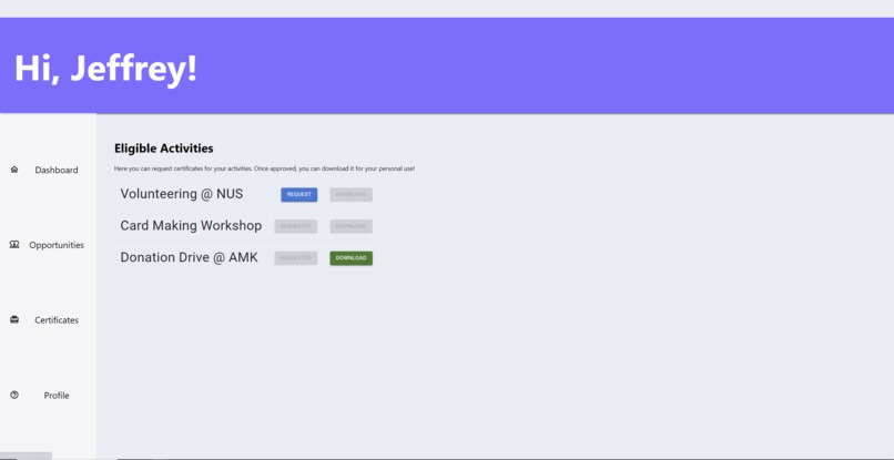 VolunteerBAH – screenshot 4
