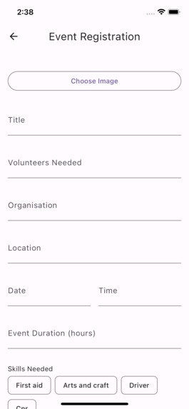 Volunteer Management System – screenshot 2