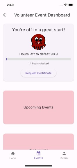 Volunteer Management System – screenshot 8