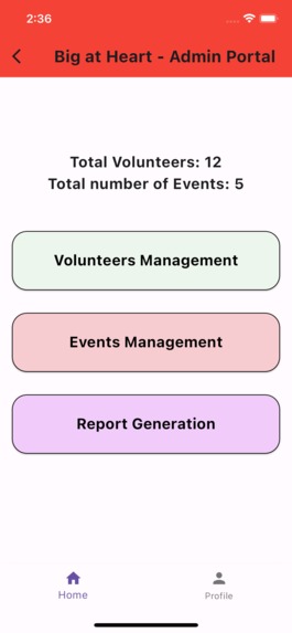 Volunteer Management System – screenshot 10