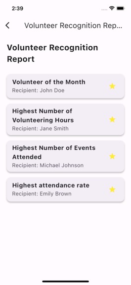 Volunteer Management System – screenshot 18