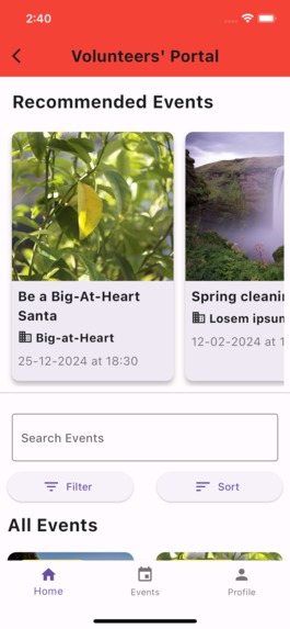Volunteer Management System – screenshot 22