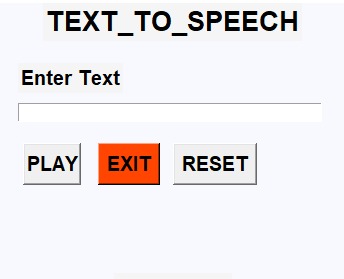 Text to Speech Convertor  – screenshot 1