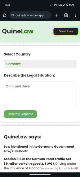 QuineLaw – screenshot 2