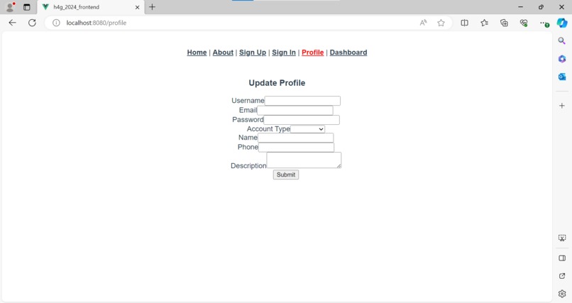 Big at Heart website – screenshot 10