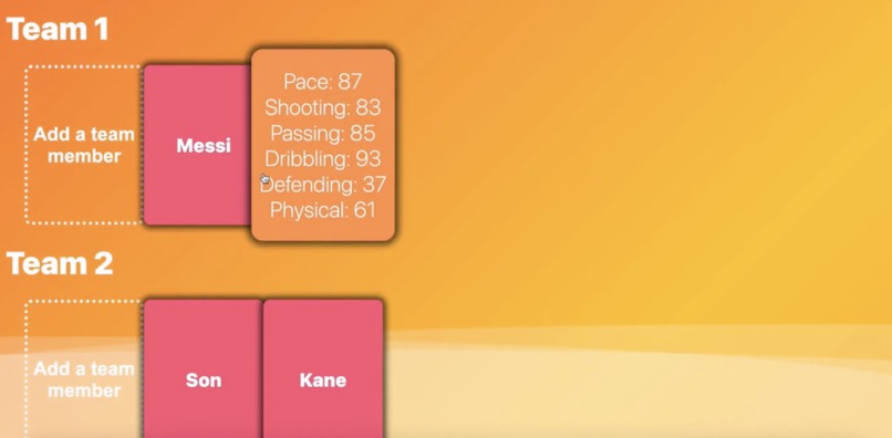 TeamUp – screenshot 2
