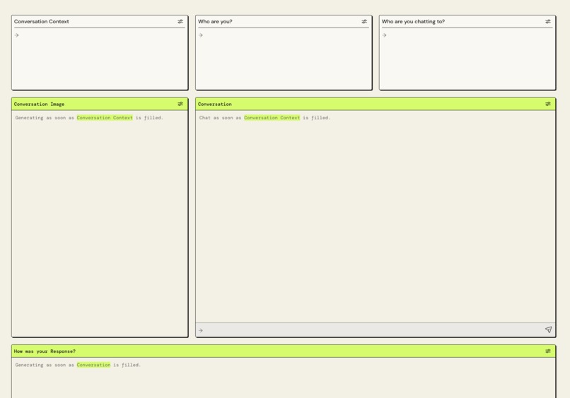 Learning Conversation App – screenshot 1