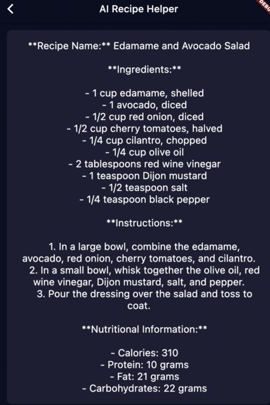 dAIet – screenshot 3