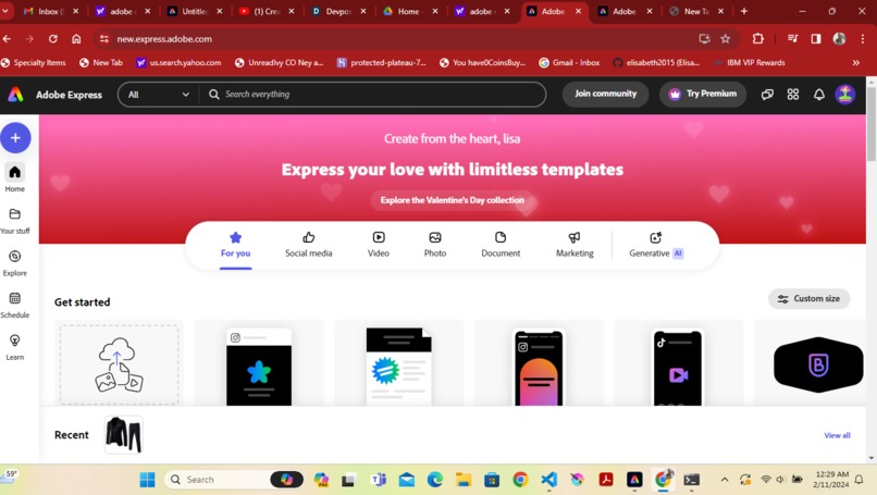 Adobe Express Add On – screenshot 1