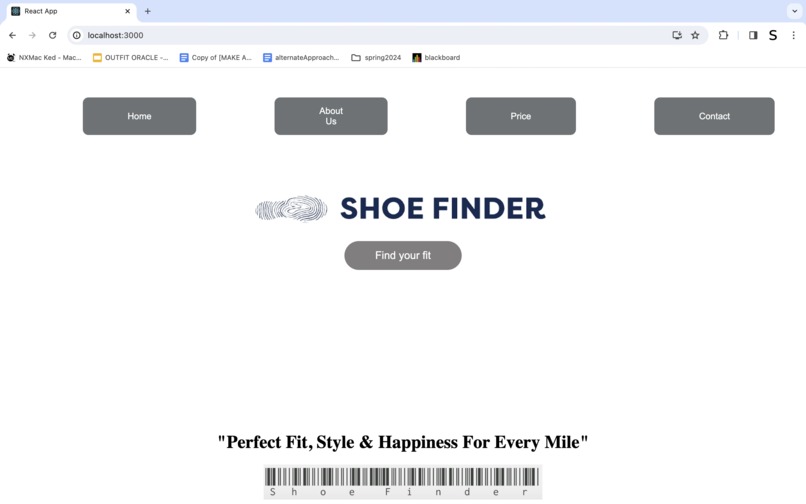 Shoe Finder – screenshot 1