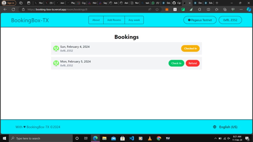 BookingBox-TX – screenshot 2