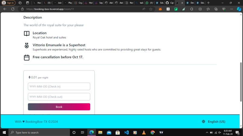 BookingBox-TX – screenshot 3