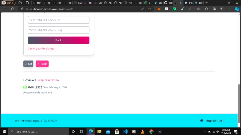 BookingBox-TX – screenshot 4