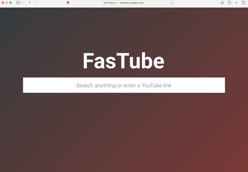Fastube – screenshot 1