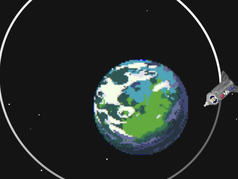 Luna New Year | N-Body Physics Game – screenshot 1