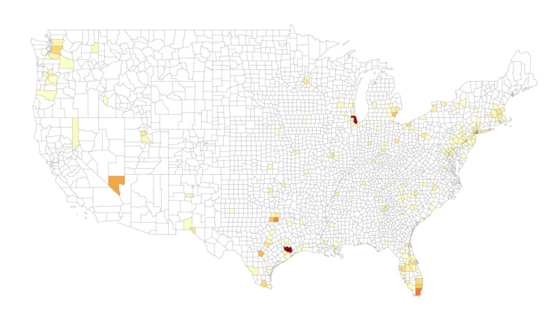 County Correlation Risk Assessment – screenshot 1