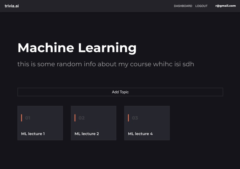 trivia.ai – screenshot 2