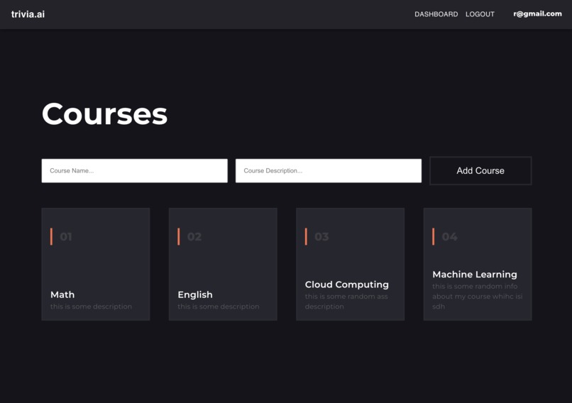 trivia.ai – screenshot 1