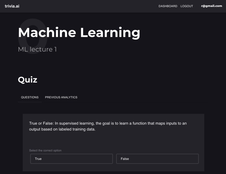 trivia.ai – screenshot 5
