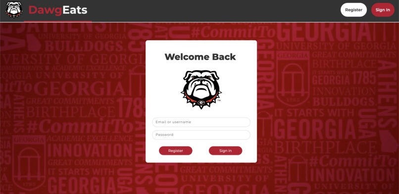 DawgEats – screenshot 1