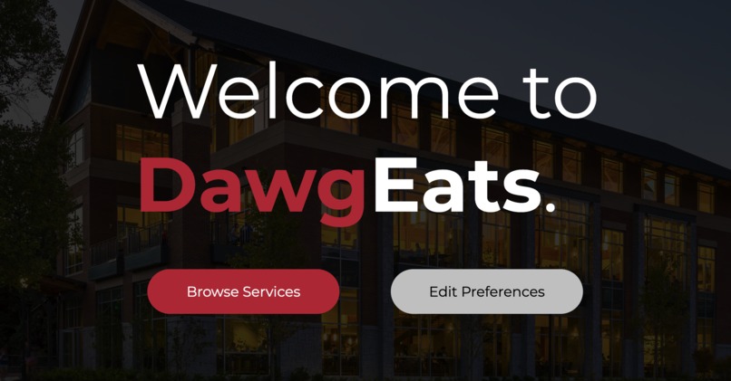 DawgEats – screenshot 2