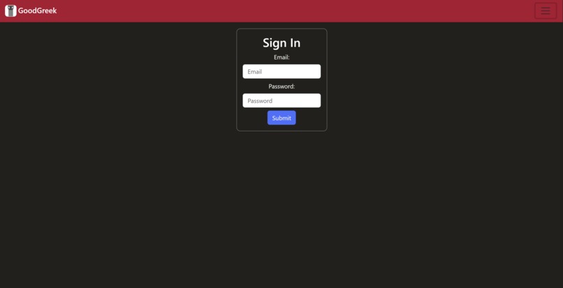 GoodGreek – screenshot 1