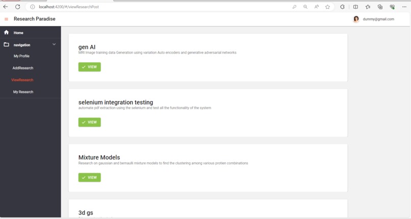 Research-paradise – screenshot 5