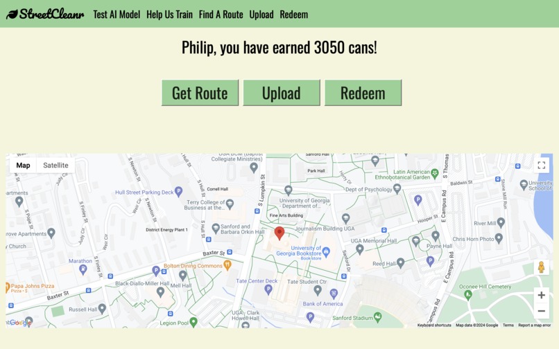 StreetCleanr – screenshot 1