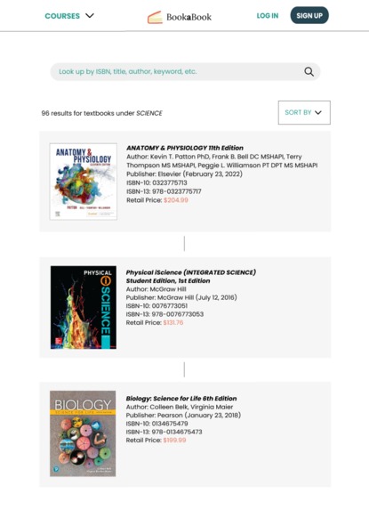 BookaBook – screenshot 2