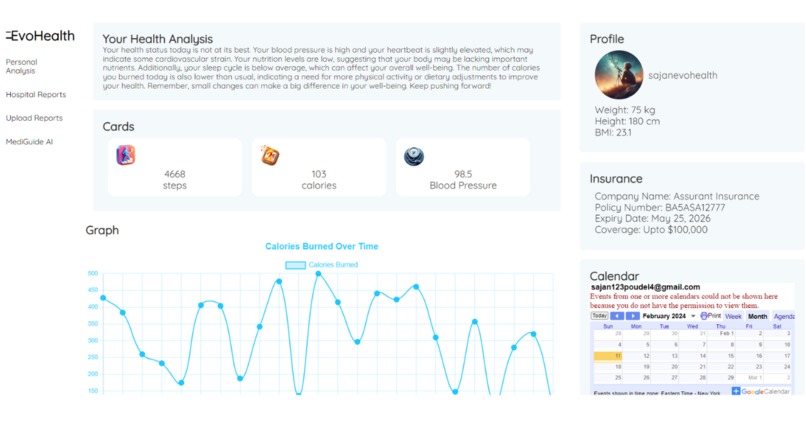 EvoHealth – screenshot 1