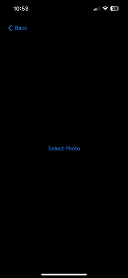 Food Recognition for the Blind – screenshot 2