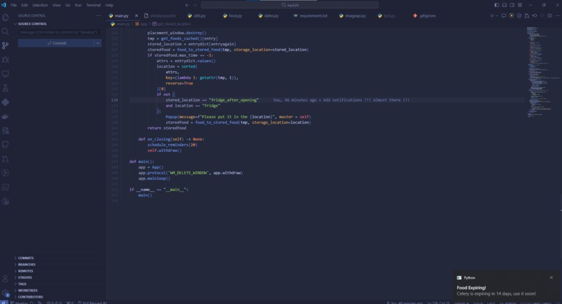 Expire-E Tray – screenshot 1