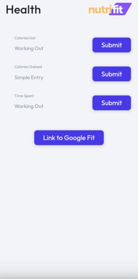 NutriFit – screenshot 1