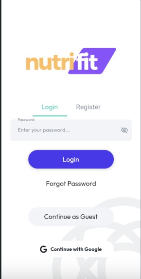 NutriFit – screenshot 2