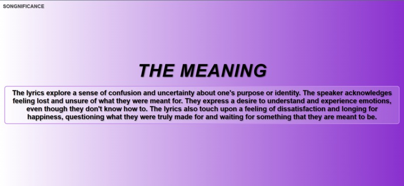 Songnification  – screenshot 3