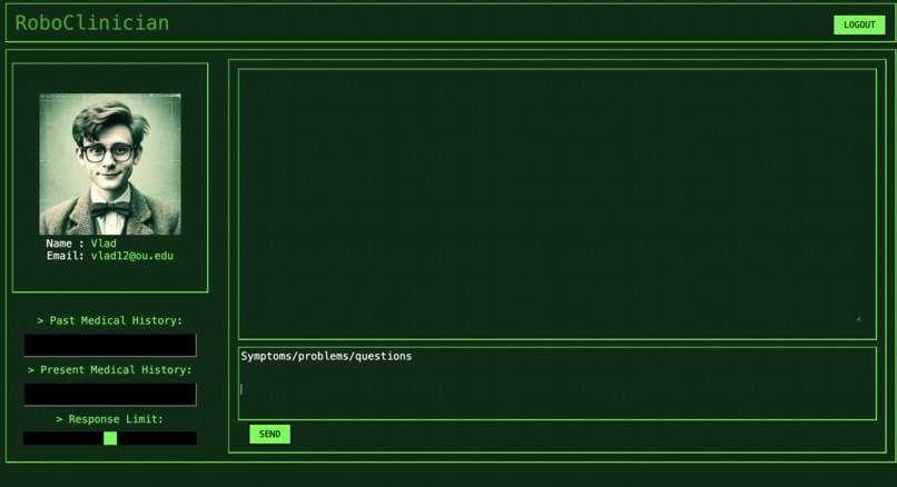 RoboClinician – screenshot 1
