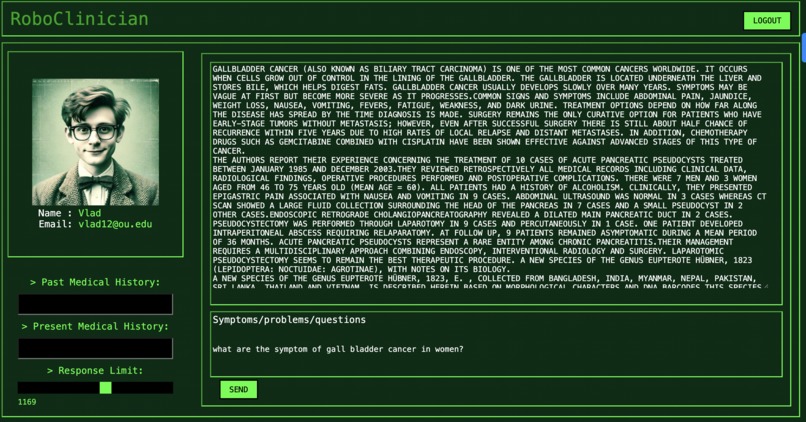 RoboClinician – screenshot 4