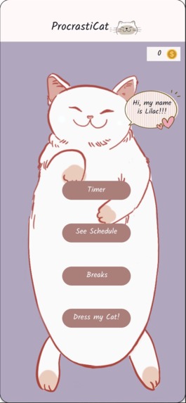 ProcrastiCat – screenshot 1