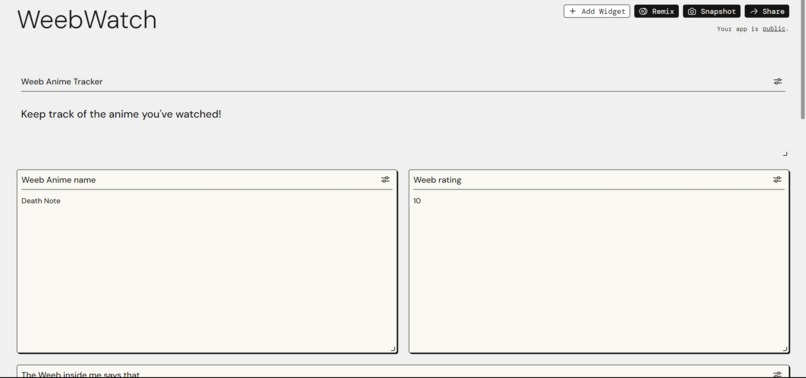 WeebWatch – screenshot 1