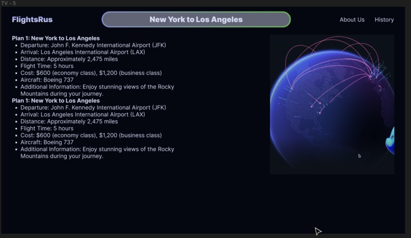 Flights R Us – screenshot 2