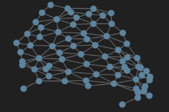 Mexico City represented as nodes