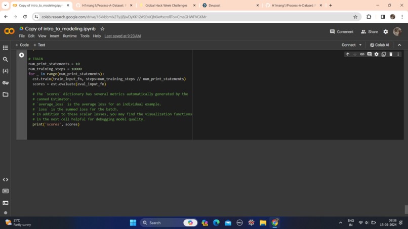 Process Dataset – screenshot 3