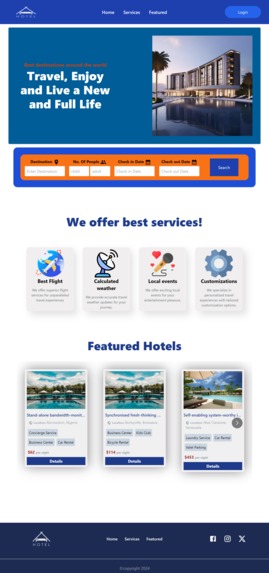 HotelBookingApp – screenshot 1