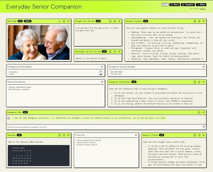 Everyday Senior Companion – screenshot 1