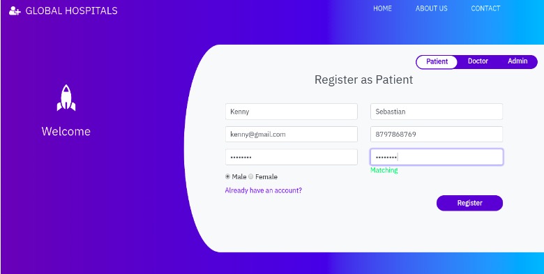 HOPE: Empowering Patients with Secure Healthcare Management – screenshot 3