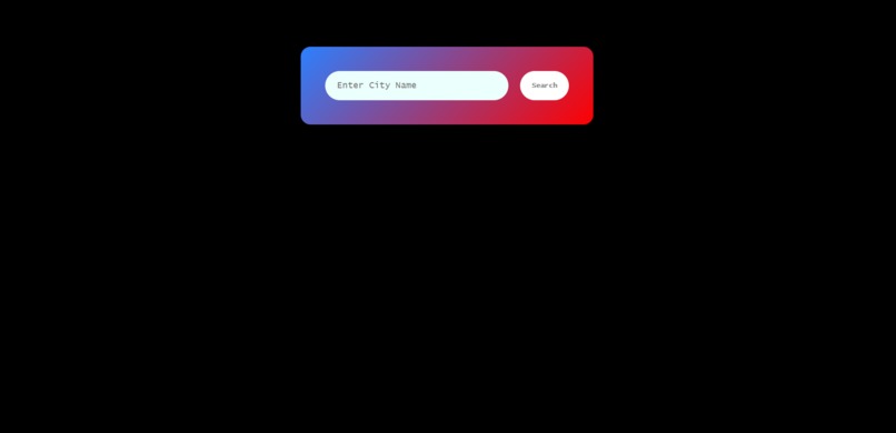 WEATHER APP – screenshot 1