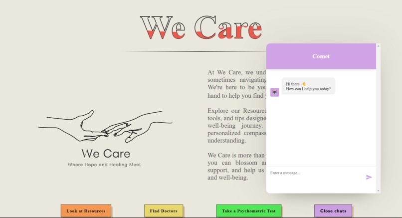 We Care – screenshot 5