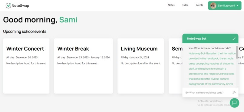 NoteSwap – screenshot 1