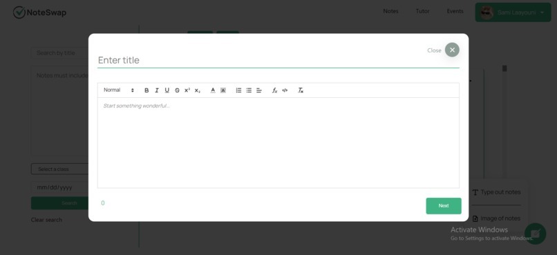 NoteSwap – screenshot 4