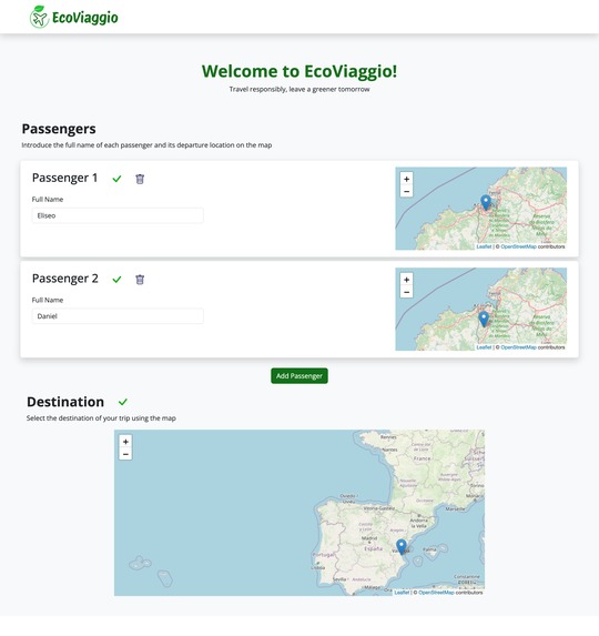EcoViaggio – screenshot 2